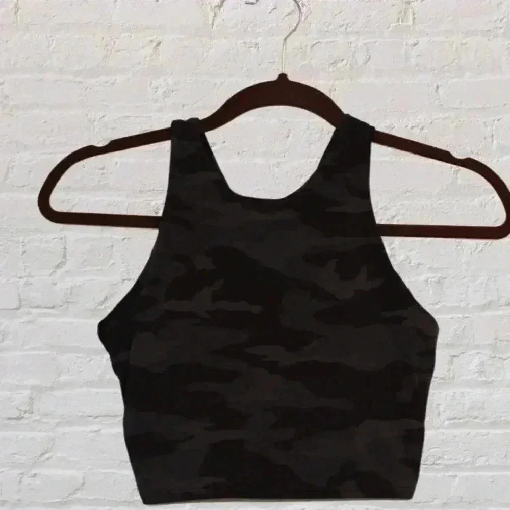 Athleta Cropped Sports Bra